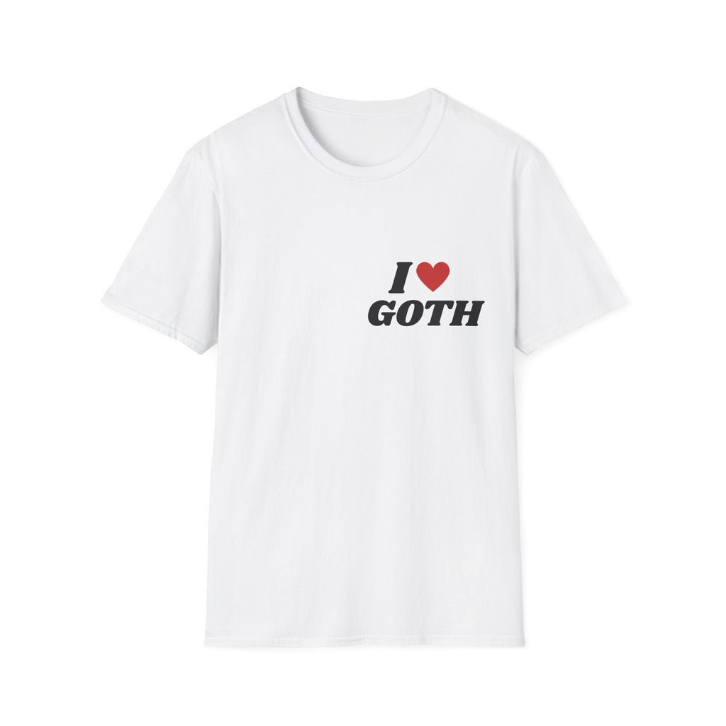 T-Shirt "I love goth"
