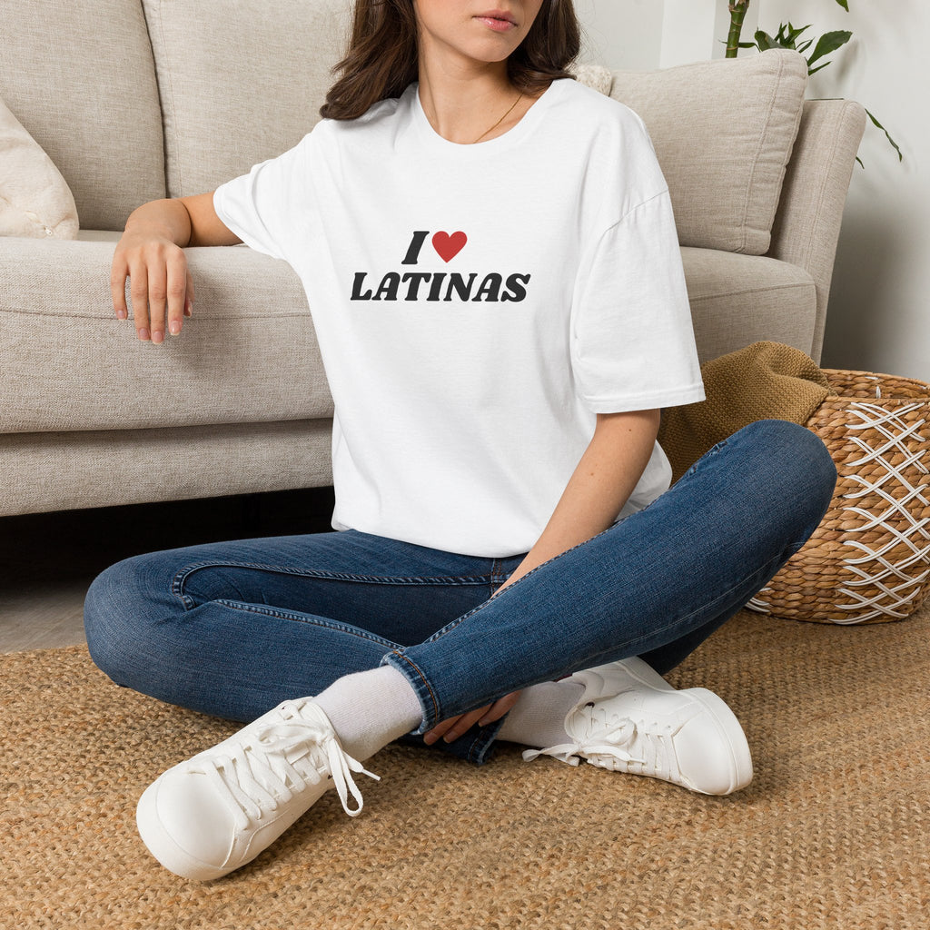 T-Shirt "I love latinas"