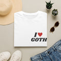 T-Shirt "I love goth"