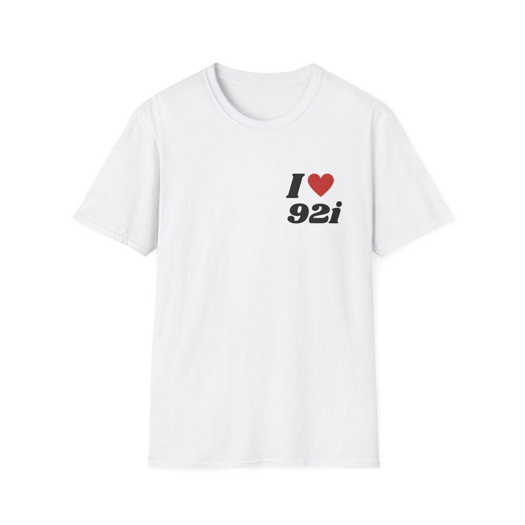 T-Shirt "I love 92i"